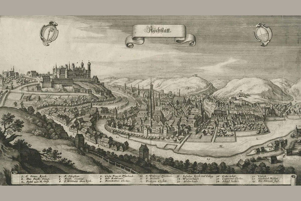 Stadtbefestigung Eichstätt im Landkreis Eichstätt