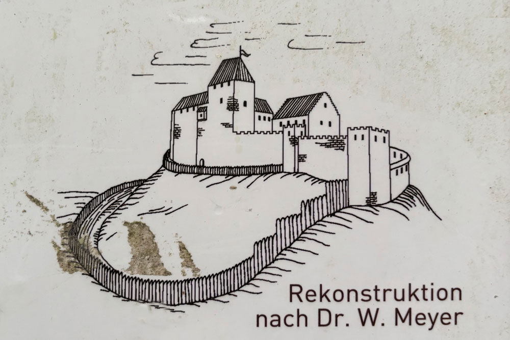 Alte Burg (Oberhausen) (Neuburg an der Donau) im Landkreis Neuburg-Schrobenhausen