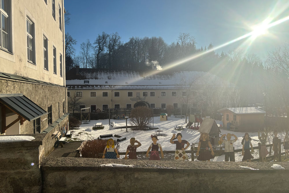 Kloster Dietramszell (ehemaliges Augustiner-Chorherren-Stift und heutiges Kloster der Salesianerinnen) im Landkreis Bad Tölz-Wolfratshausen