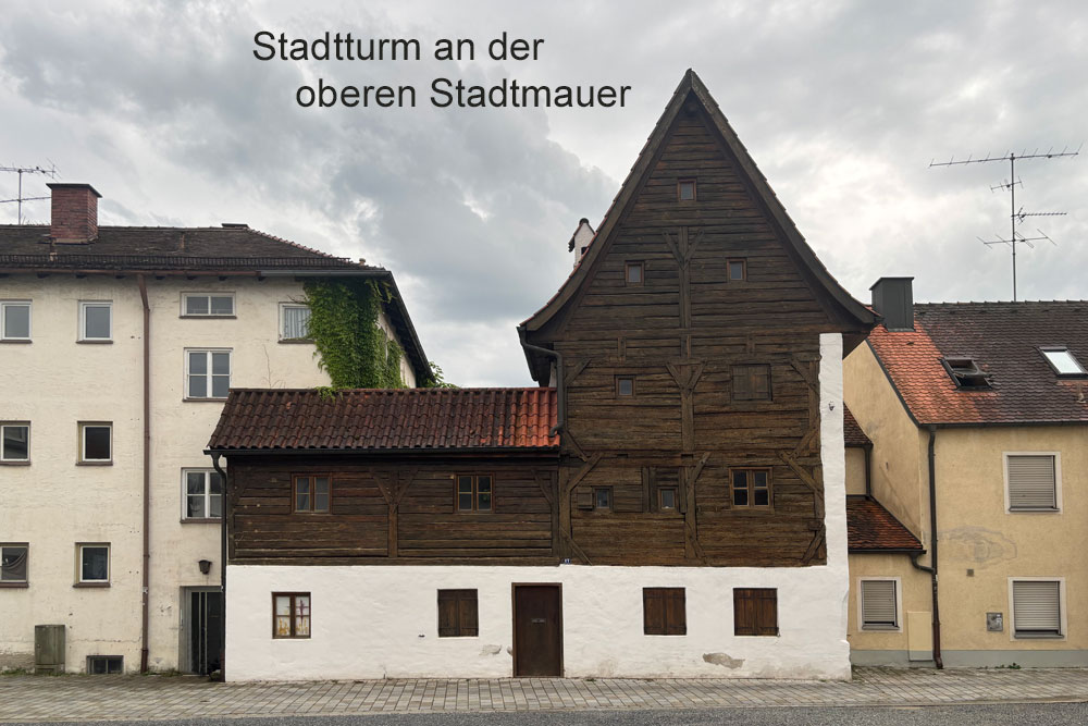 Stadtbefestigung Pfaffenhofen an der Ilm im Landkreis Pfaffenhofen an der Ilm