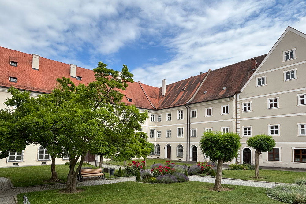 Kloster Geisenfeld (ehemalige Benediktinerinnen-Abtei) im Landkreis Pfaffenhofen an der Ilm