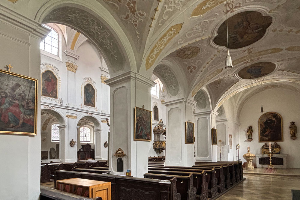 Kloster Geisenfeld (ehemalige Benediktinerinnen-Abtei) im Landkreis Pfaffenhofen an der Ilm