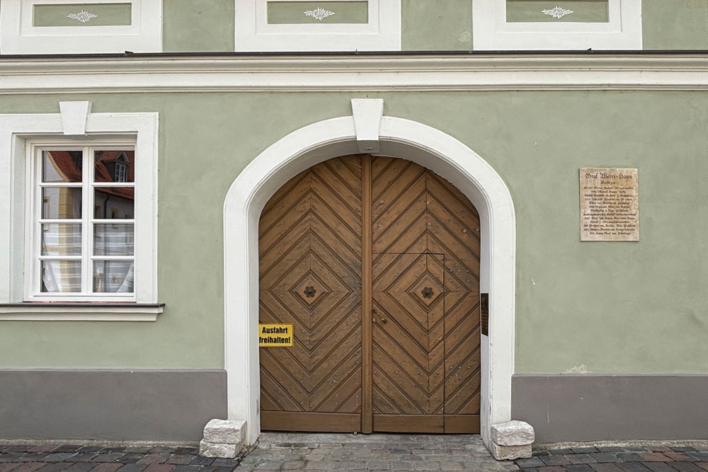 Graf Verri-Haus (Neuburg an der Donau) (Adelspalais) im Landkreis Neuburg-Schrobenhausen