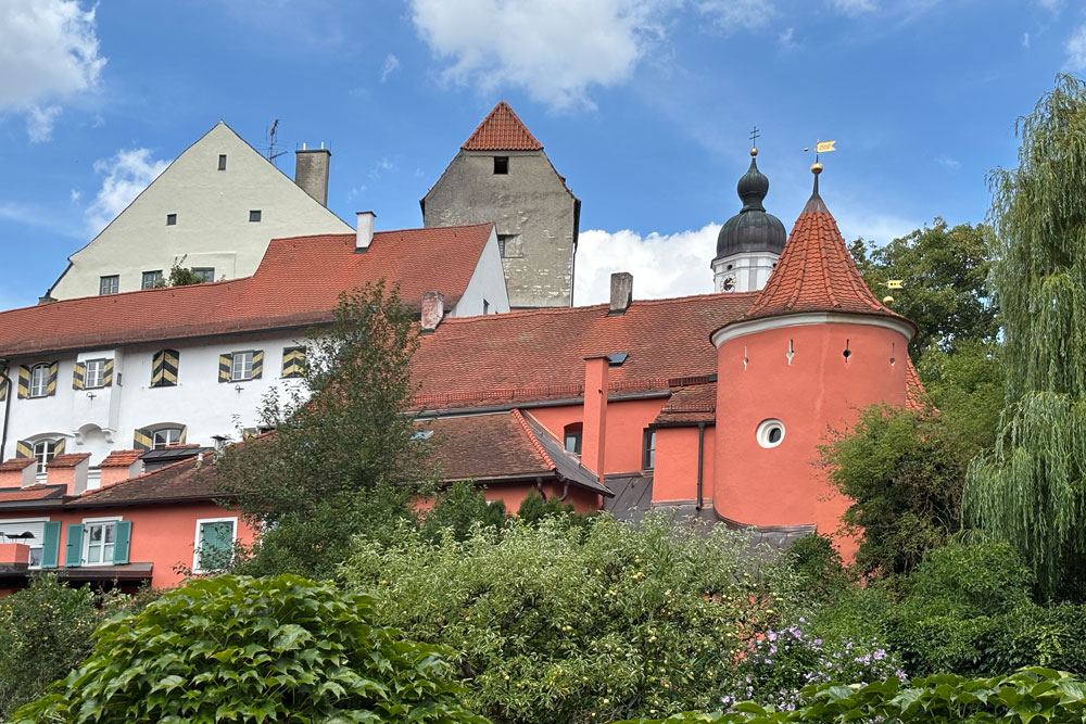 Stadtbefestigung Neuburg an der Donau im Landkreis Neuburg-Schrobenhausen