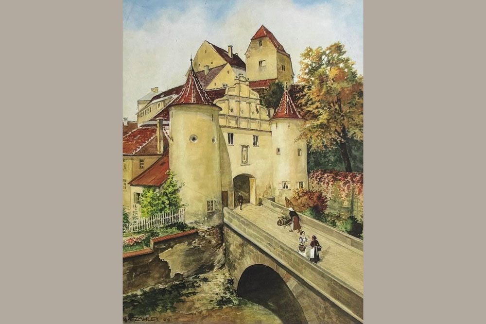 Stadtbefestigung Neuburg an der Donau im Landkreis Neuburg-Schrobenhausen