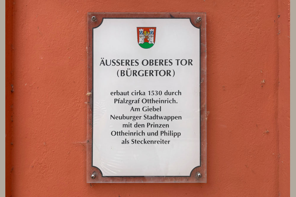 Stadtbefestigung Neuburg an der Donau im Landkreis Neuburg-Schrobenhausen