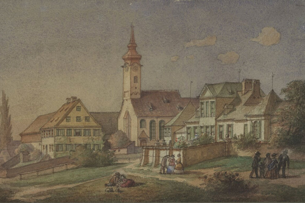 Schloss Neuberghausen (Hompeschschlössl, Villa Hompesch) in der Stadt München-Bogenhausen