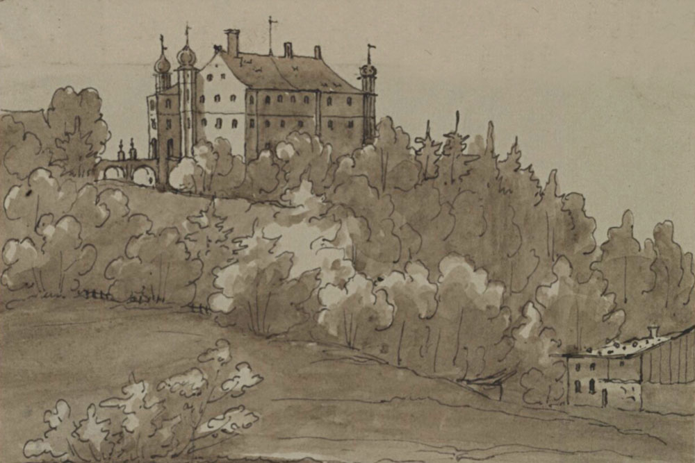 Schloss Wildenwart (Wildenwarth) im Landkreis Rosenheim