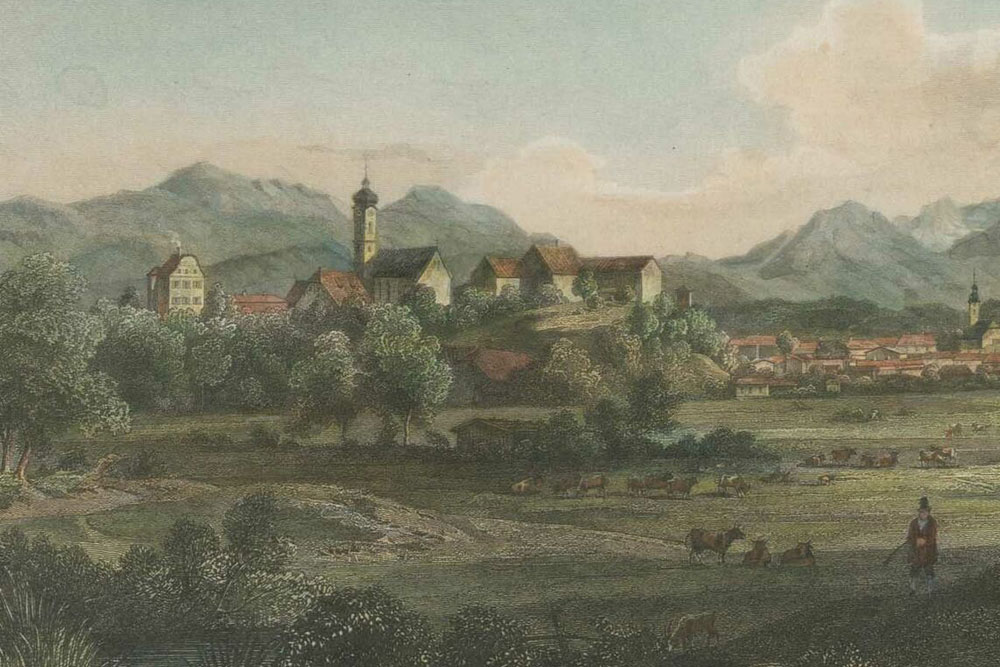 Schloss Aibling (Schlossrest Aibling) im Landkreis Rosenheim