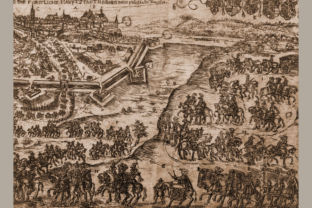 Stadtbefestigung Neuburg an der Donau im Landkreis Neuburg-Schrobenhausen