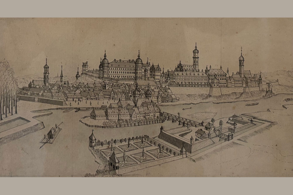 Stadtbefestigung Neuburg an der Donau im Landkreis Neuburg-Schrobenhausen