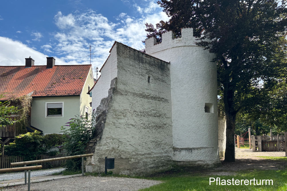 Stadtbefestigung Schrobenhausen im Landkreis Neuburg-Schrobenhausen