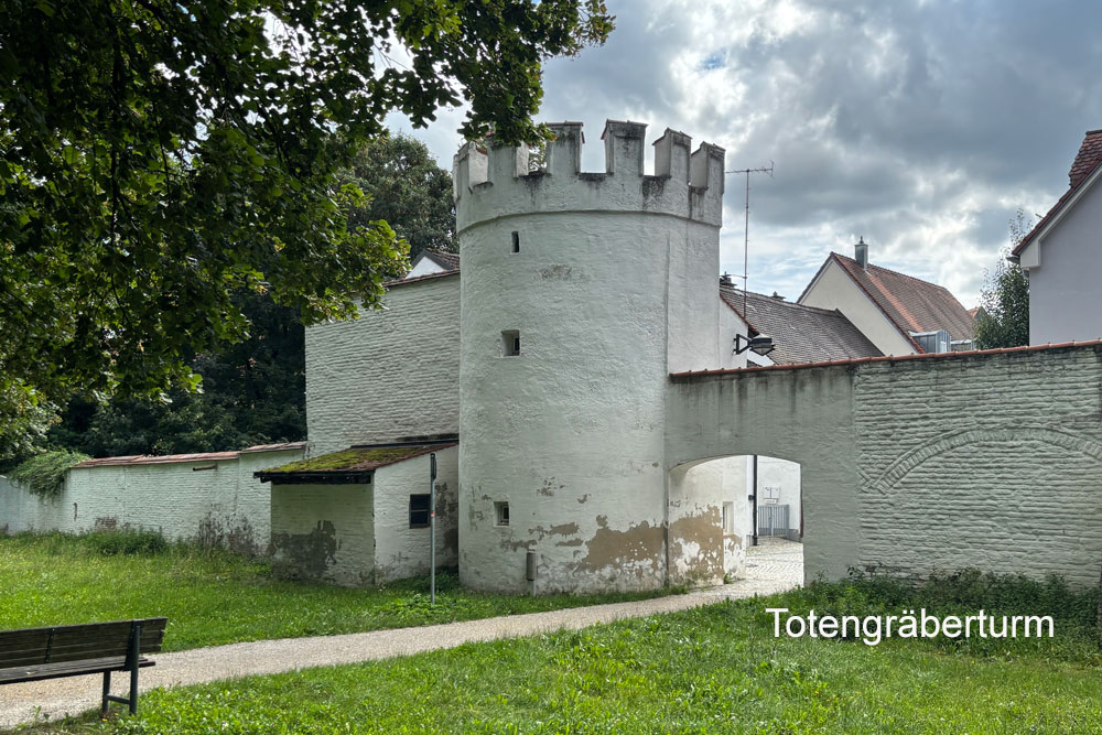 Stadtbefestigung Schrobenhausen im Landkreis Neuburg-Schrobenhausen