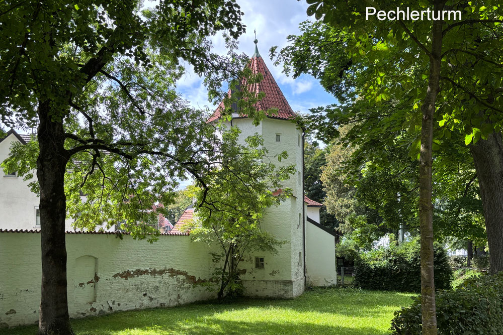 Stadtbefestigung Schrobenhausen im Landkreis Neuburg-Schrobenhausen