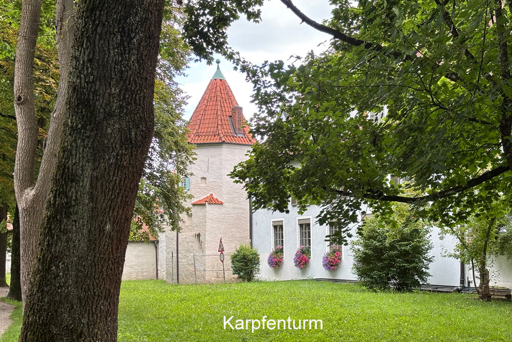 Stadtbefestigung Schrobenhausen im Landkreis Neuburg-Schrobenhausen