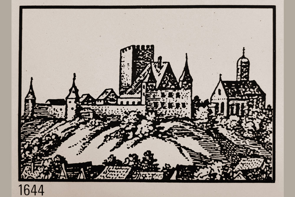 Schloss Aibling (Schlossrest Aibling) im Landkreis Rosenheim