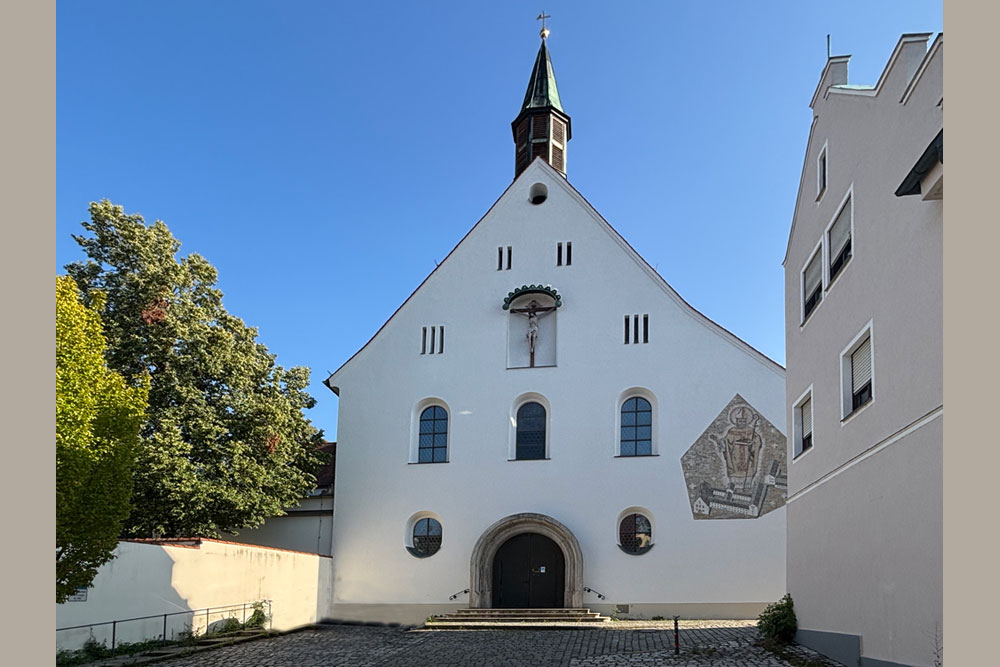 Franziskanerkloster Neuburg an der Donau (ehemalige Klosterkirche St. Anton – heute Katholische Filialkirche St. Augustin) im Landkreis Neuburg-Schrobenhausen