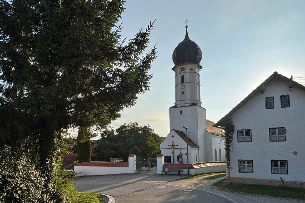 Wehrkirche Thonhausen (Sankt Coloman) im Landkreis Freising
