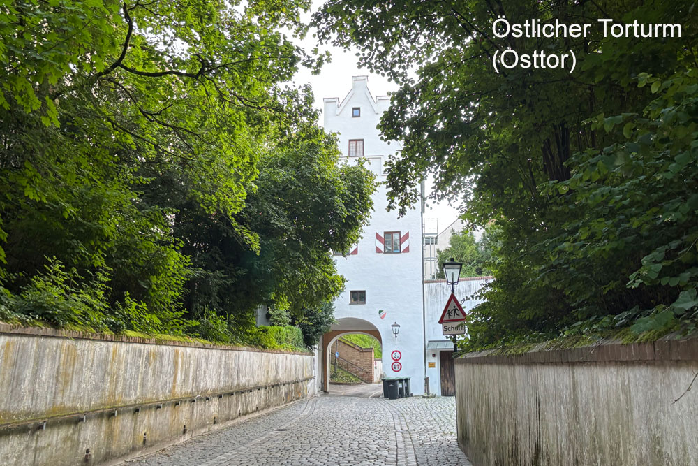 Stadtbefestigung Freising im Landkreis Freising