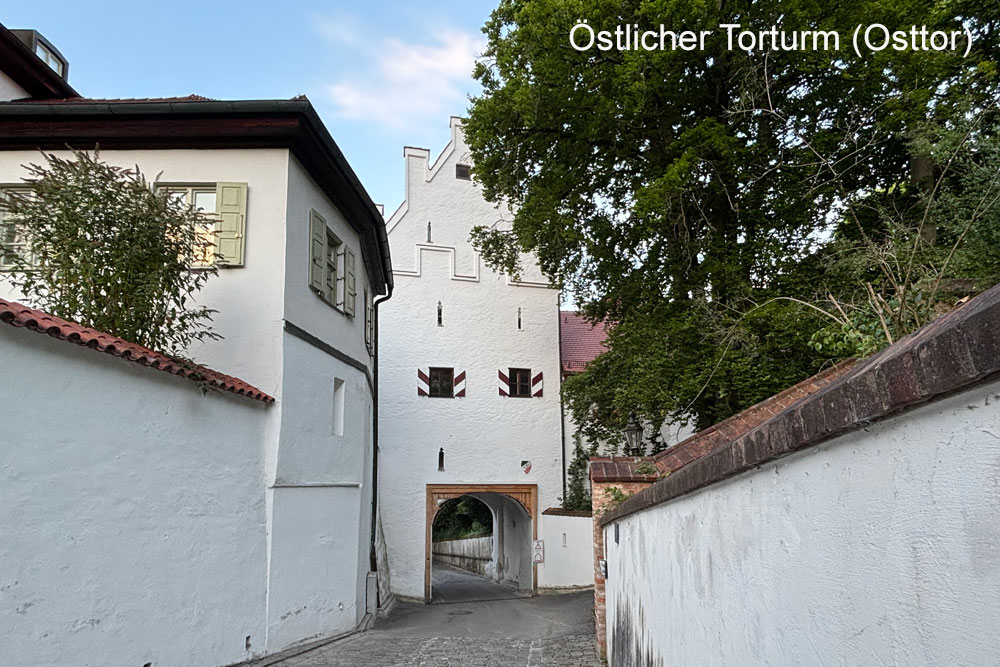 Stadtbefestigung Freising im Landkreis Freising