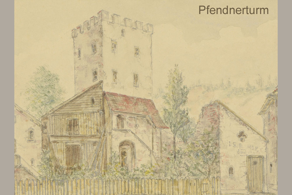 Stadtbefestigung Wasserburg am Inn im Landkreis Rosenheim