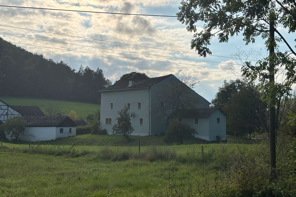 Adelssitz Eibwang (Schloss Eibwang, Festes Haus, Weiherhaus) im Landkreis Eichstätt