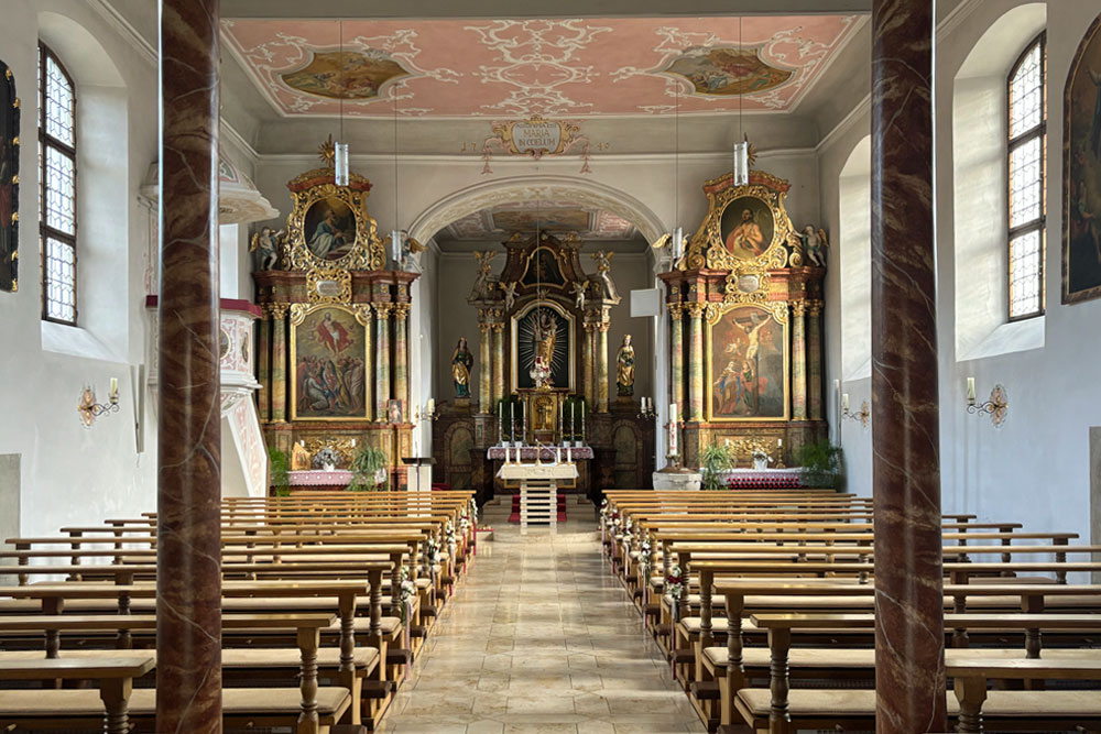 Kirchhofbefestigung Gungolding (Mariä Himmelfahrt) (Wehrkirchhof, Wehrkirche) Kirchhofbefestigung Gungolding (Mariä Himmelfahrt) (Wehrkirchhof, Wehrkirche) im Landkreis Eichstätt