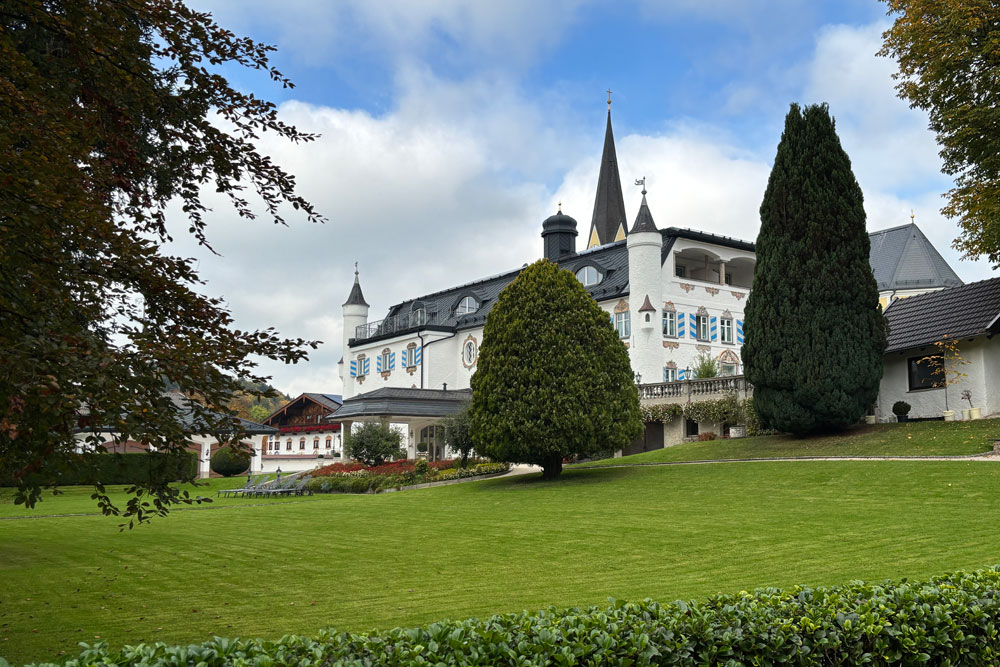 Bonnschlössl (Schloss Bernau am Chiemsee) im Landkreis Rosenheim