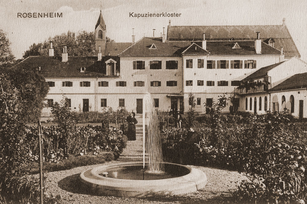 Kapuzinerkloster Rosenheim (Klosterkirche St Sebastian) in der Stadt Rosenheim