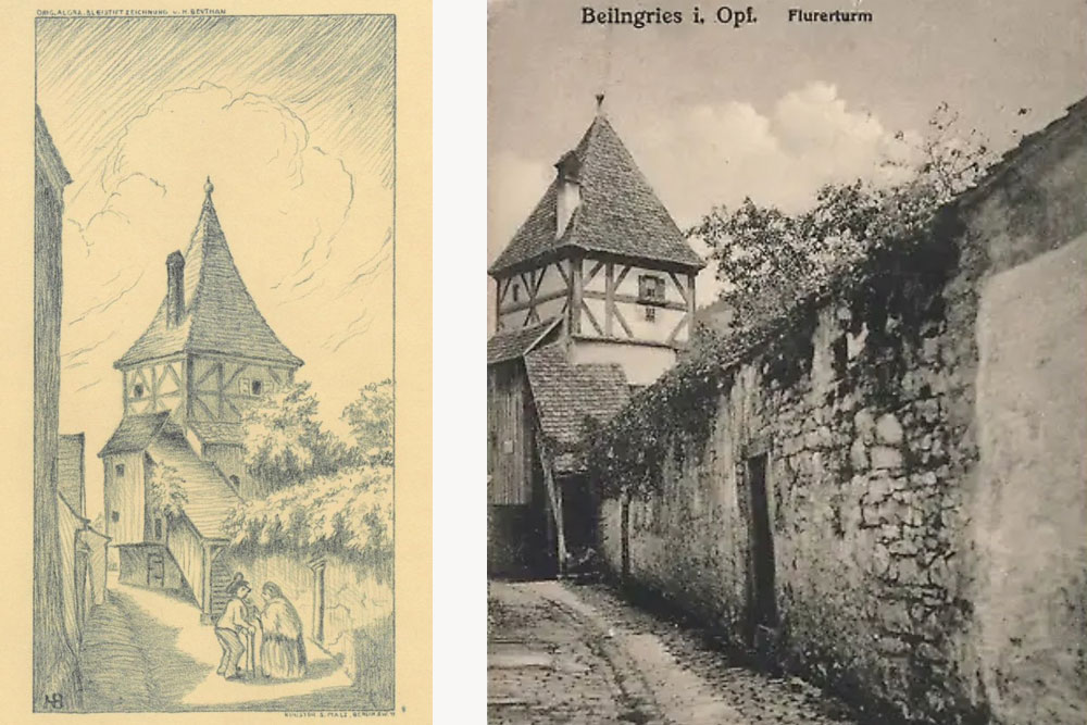 Stadtbefestigung Beilngries im Landkreis Eichstätt