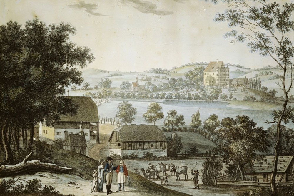 Schloss Leutstetten im Landkreis Starnberg