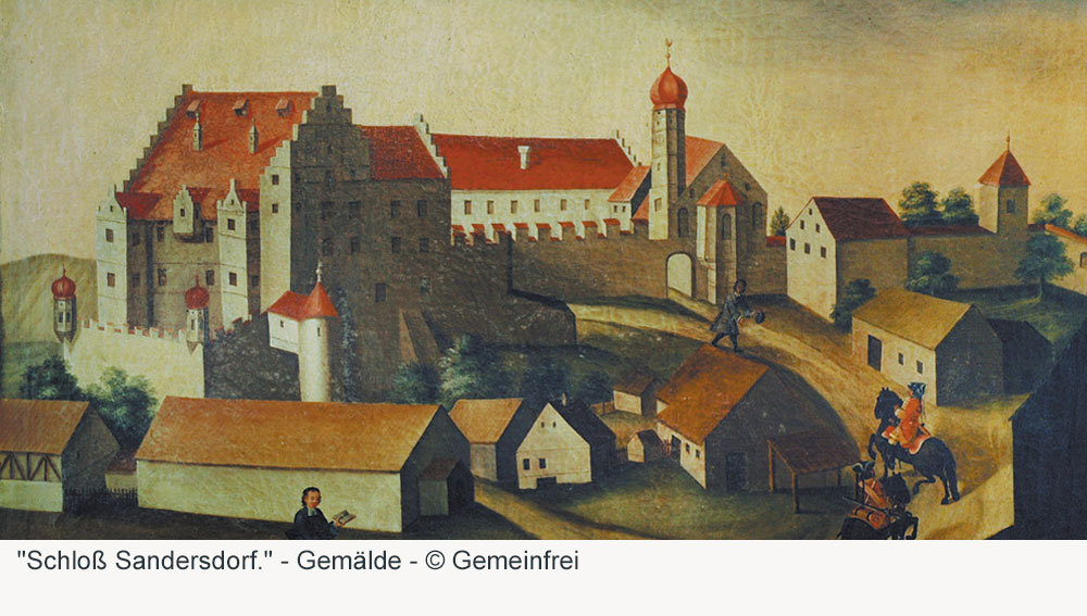 Schloss Sandersdorf im Landkreis Eichstätt