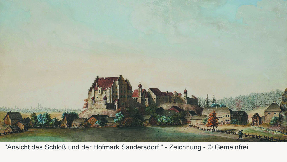 Schloss Sandersdorf im Landkreis Eichstätt