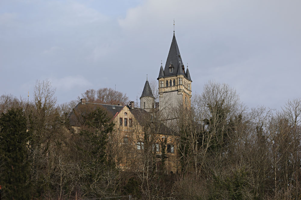 Hochschloss Pähl (Oberes Schloss) im Landkreis Weilheim-Schongau