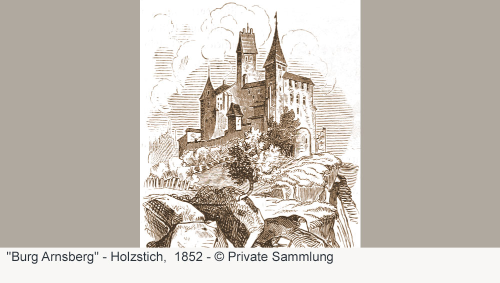 Burg Arnsberg (Altmühltal) (Schloss Arnsberg) im Landkreis Eichstätt