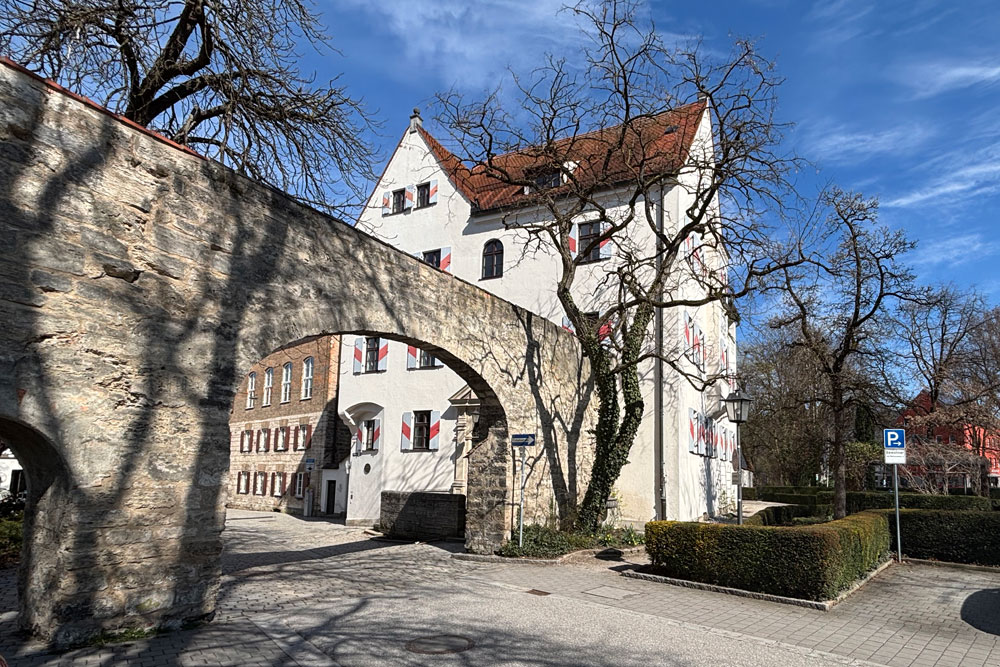 Schloss Weilheim (Pflegschloss, „Hofburg“) im Landkreis Weilheim-Schongau