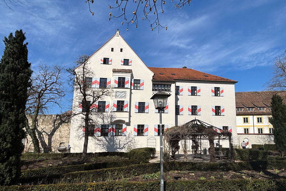 Schloss Weilheim (Pflegschloss, „Hofburg“) im Landkreis Weilheim-Schongau