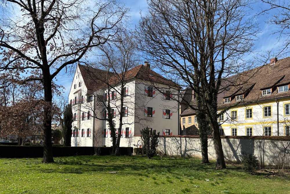 Schloss Weilheim (Pflegschloss, „Hofburg“) im Landkreis Weilheim-Schongau