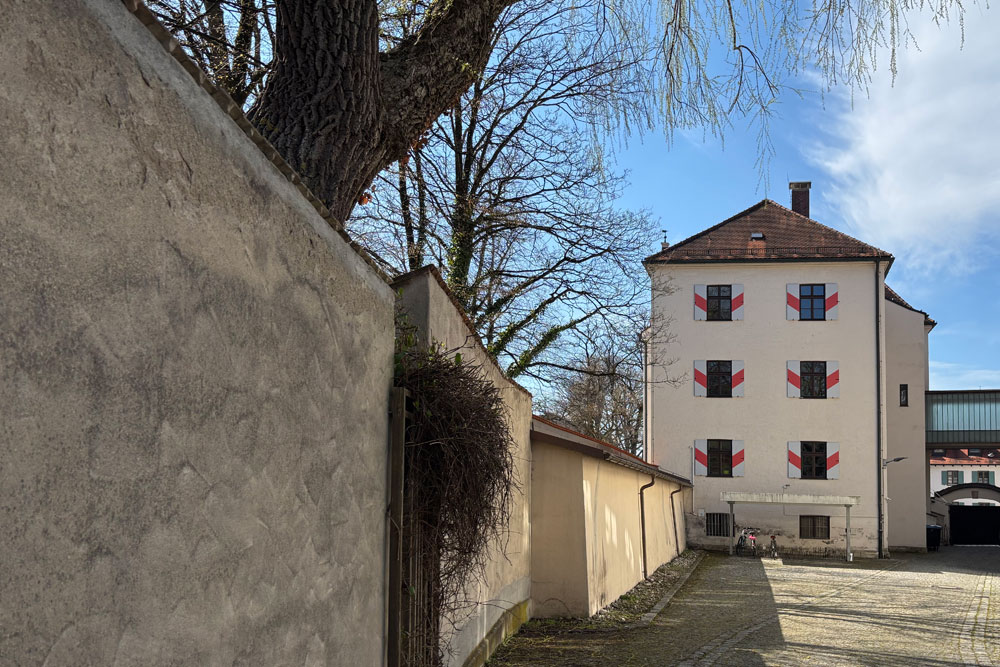 Schloss Weilheim (Pflegschloss, „Hofburg“) im Landkreis Weilheim-Schongau