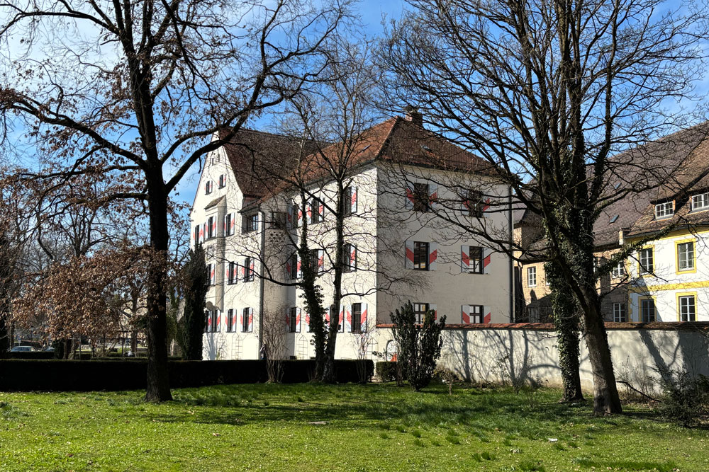 Schloss Weilheim (Pflegschloss, „Hofburg“) im Landkreis Weilheim-Schongau