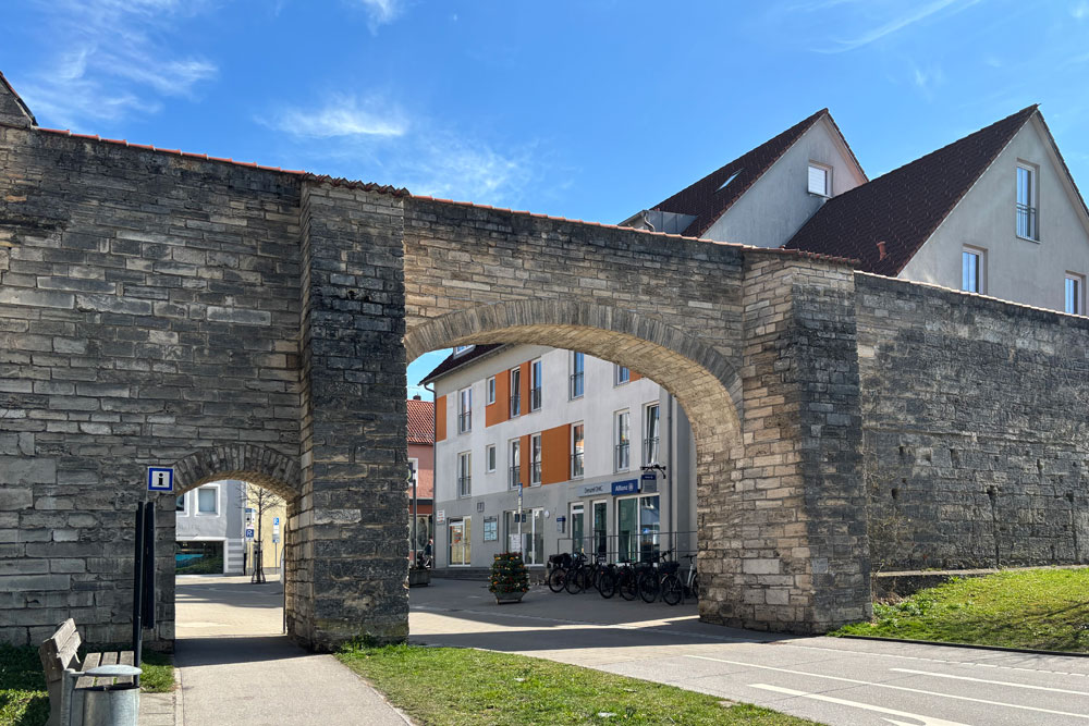 Stadtbefestigung Weilheim im Landkreis Weilheim-Schongau