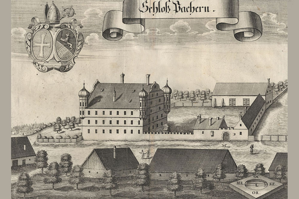 Schloss Bachern im Landkreis Aichach-Friedberg
