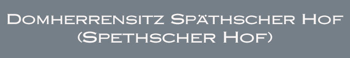 Überschrift - Domherrensitz Späthscher Hof (Spethscher Hof) Überschrift - Domherrensitz Späthscher Hof (Spethscher Hof) im Landkreis Eichstätt