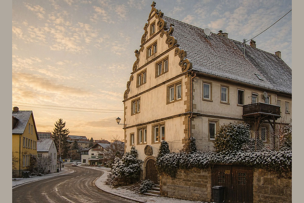Chanowsky'sches Schlösschen (Chanovsky-Schlösschen, Schloss Brettach) im Landkreis Heilbronn