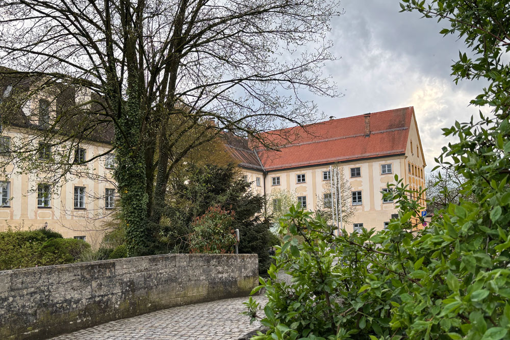 Kloster Polling (ehemaliges Kloster der Benediktiner, dann der Augustiner-Chorherren) im Landkreis Weilheim-Schongau