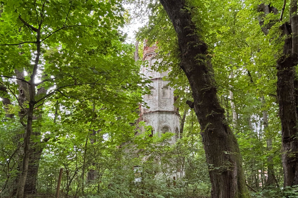 Kapellenruine Blumenthal (Sankt Georg und Sankt Elisabeth) im Landkreis Aichach-Friedberg