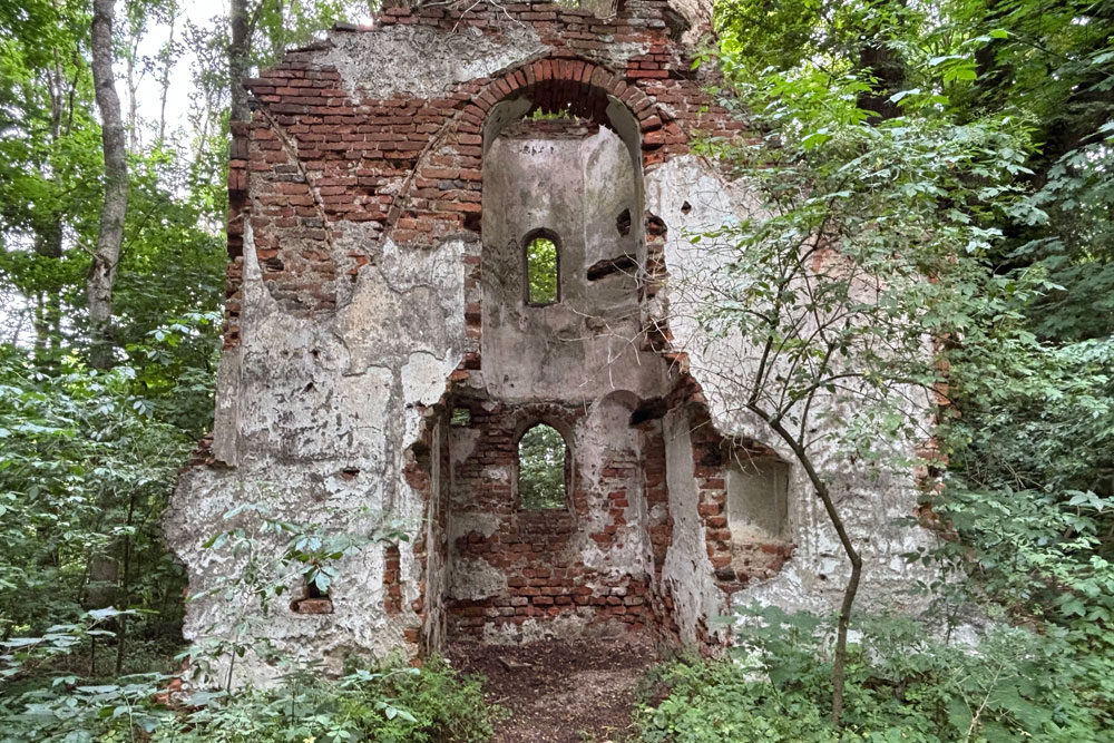 Kapellenruine Blumenthal (Sankt Georg und Sankt Elisabeth) im Landkreis Aichach-Friedberg