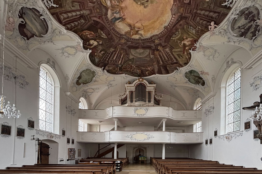 Kloster Wessobrunn im Landkreis Weilheim-Schongau