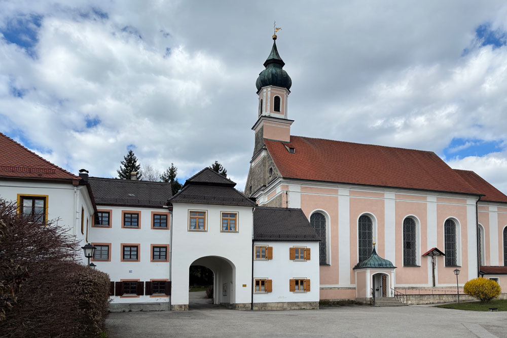 Kloster Wessobrunn im Landkreis Weilheim-Schongau