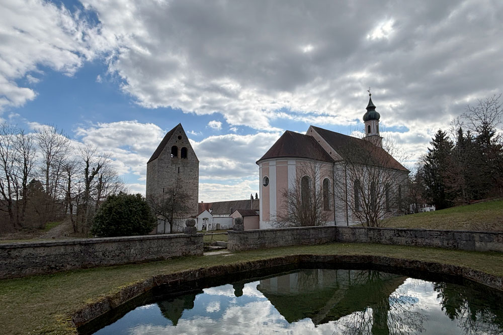 Kloster Wessobrunn im Landkreis Weilheim-Schongau